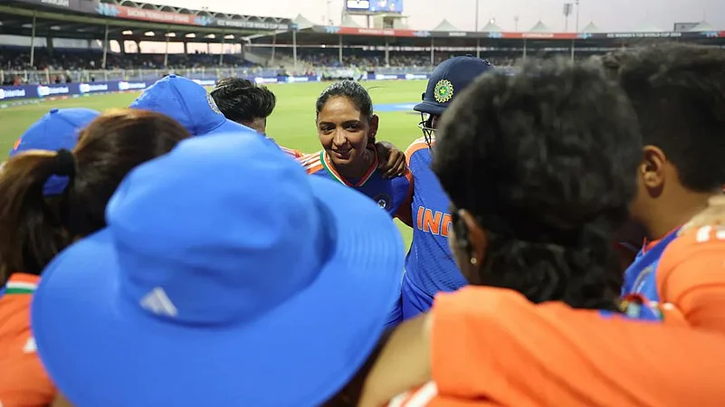 The Indian womens cricket team.
