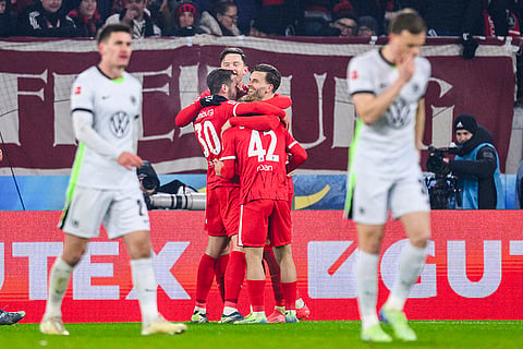 Bundesliga 2024-25: Freiburg's Michael Gregoritsch celebrates his goal