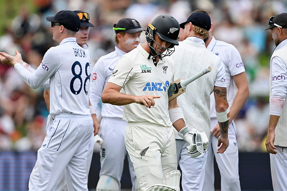 New Zealand vs England 3rd Test Cricket match Day 1 photo: Will Young