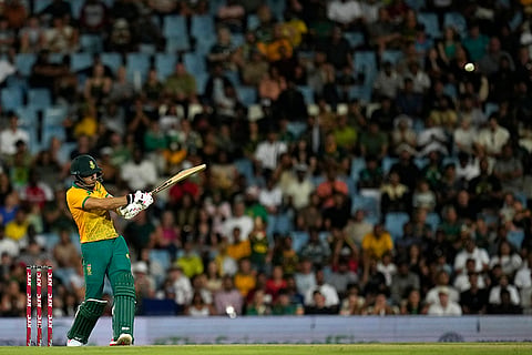 RSA Vs PAK, 2nd T20I: South Africa's Reeza Hendricks plays a stroke shot