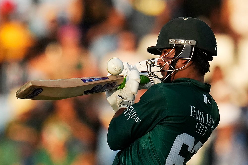 South Africa vs Pakistan 2nd T20I Cricket Photos at Centurion Park: Saim Ayub