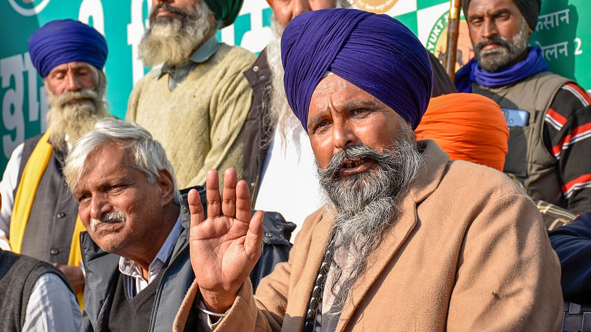 |Photo- PTI/Shiva Sharma : Farmers' Protest: Ahead Of ‘Delhi Chalo March’ Internet Suspended In Ambala