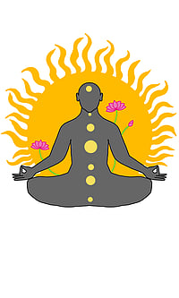 I Meditate With Thy Name |Poem Anupriya : Illustration