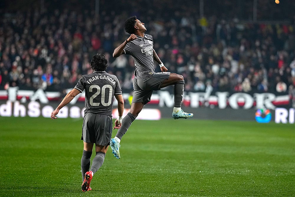 Spanish La Liga Soccer Match: Real Madrid vs Rayo Vallecano