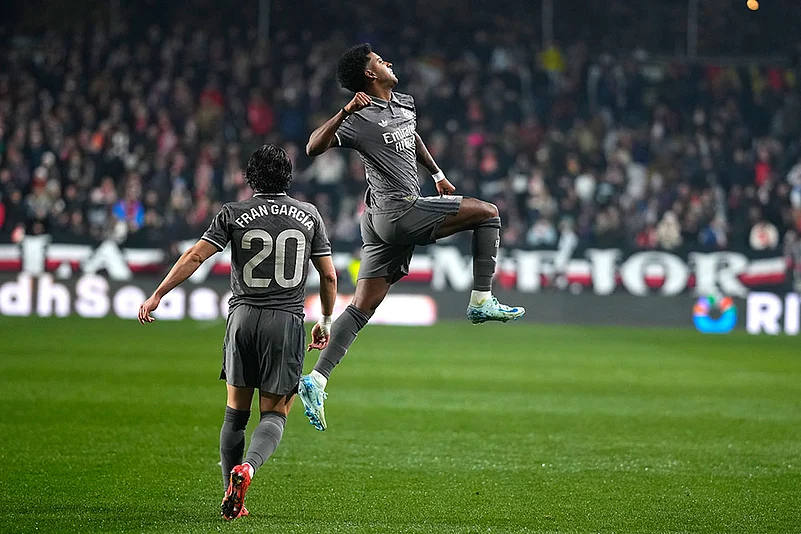 Spanish La Liga Soccer Match: Real Madrid vs Rayo Vallecano