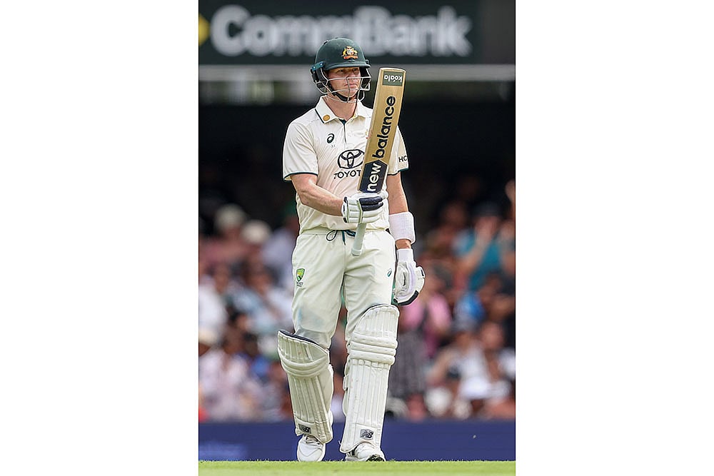 AUS vs IND 3rd Test Day 2 Steve Smith