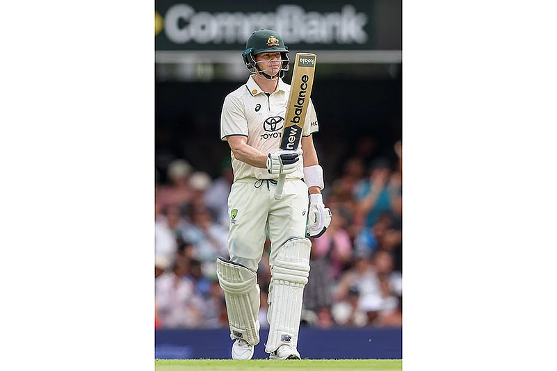 AUS vs IND 3rd Test Day 2 Steve Smith