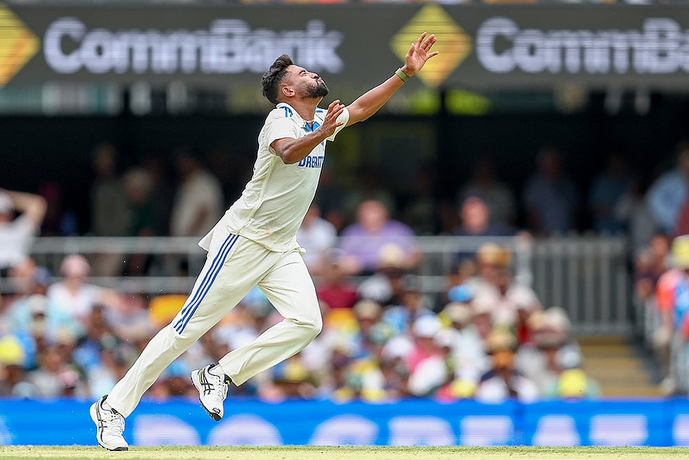 Border-Gavaskar cricket series at Gabba in Brisbane IND Vs AUS 3rd Test Day 2 Pics: Mohammed Siraj