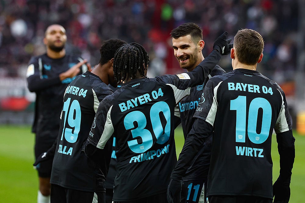 Bundesliga Soccer Match: Bayer Leverkusen vs FC Augsburg