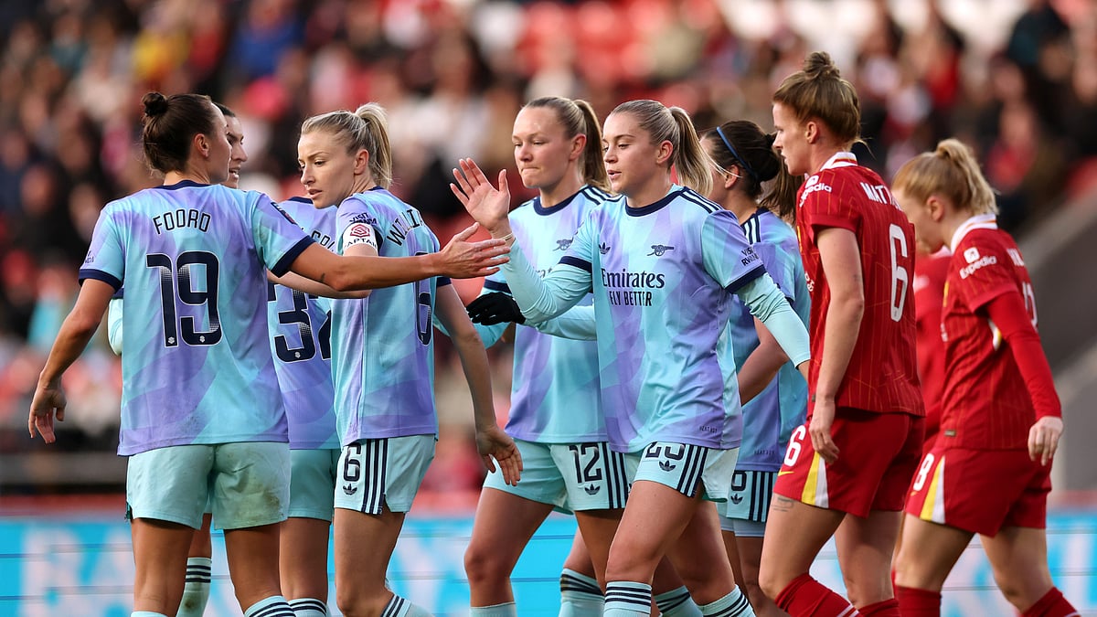 Arsenal beat Liverpool in the WSL on Sunday
