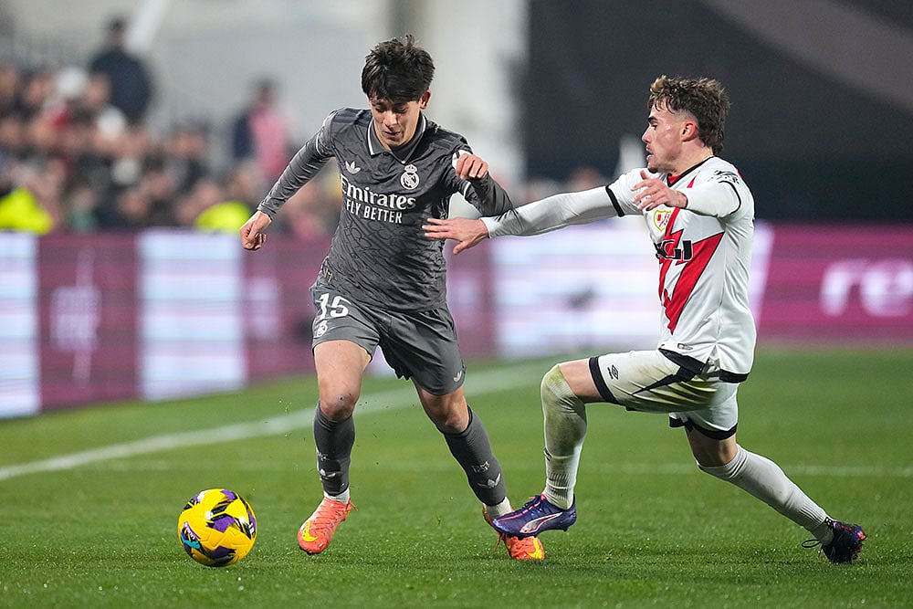 Spanish La Liga Soccer Match: Rayo Vallecano vs Real Madrid