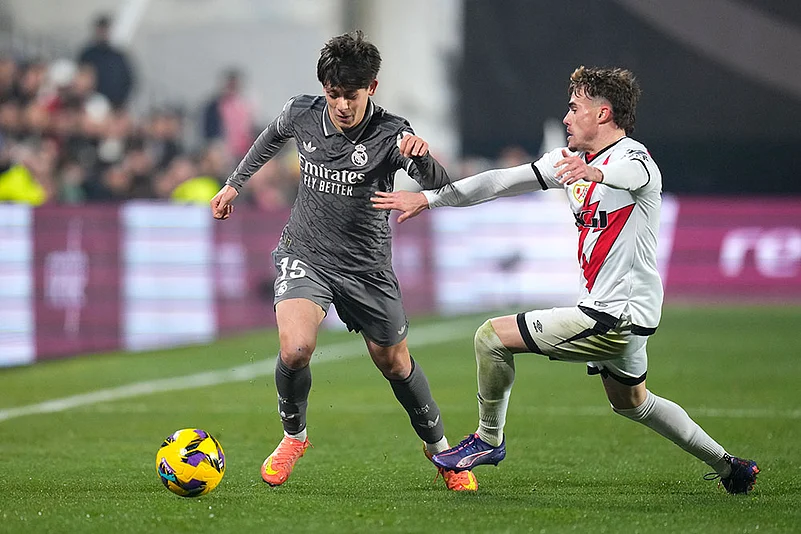 Spanish La Liga Soccer Match: Rayo Vallecano vs Real Madrid