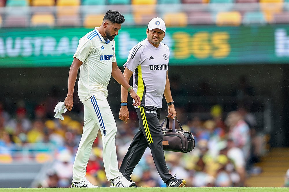 Border-Gavaskar cricket series at Gabba in Brisbane IND Vs AUS 3rd Test Day 2 Pics: Mohammed Siraj