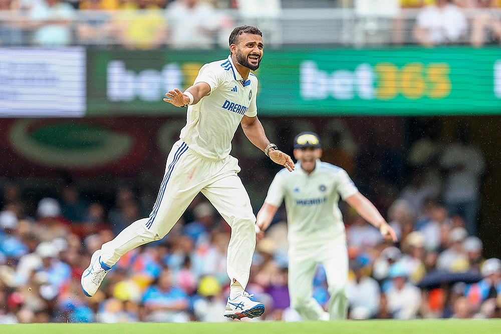 Border-Gavaskar cricket series at Gabba in Brisbane IND Vs AUS 3rd Test Day 2 Pics: Akash Deep