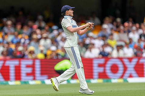 India Vs Australia, 3rd Test Day 3: India's Shubman Gill takes the catch to dismiss Australia's Alex Carey 