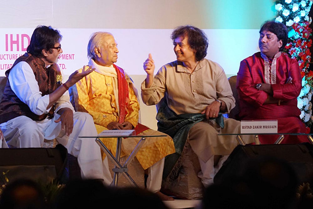 Indian tabla player and composer Zakir Hussain photo_10