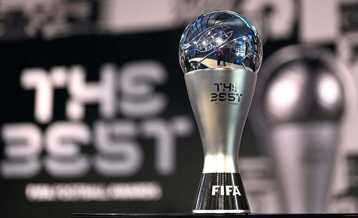 The FIFA Best Award Trophy winners will be revealed on Dec 17. - X/MadridXtra