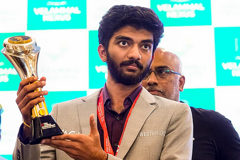 FIDE World Chess Champion 2024 D Gukesh arrives in Chennai in photos: 2