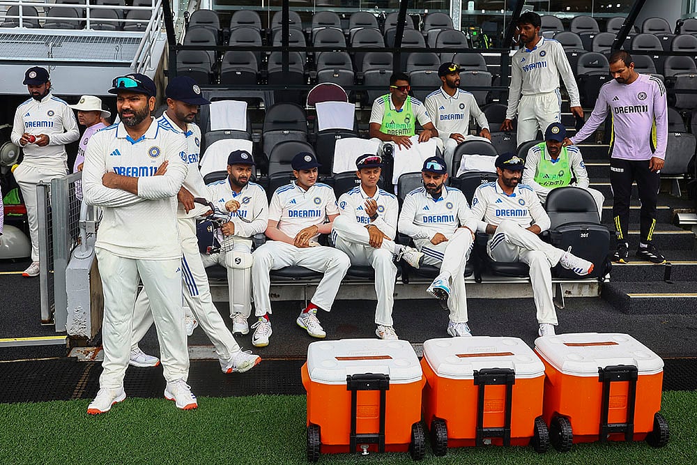 Border-Gavaskar cricket series at Gabba in Brisbane IND Vs AUS 3rd Test Day 3 Pics: Rohit Sharma