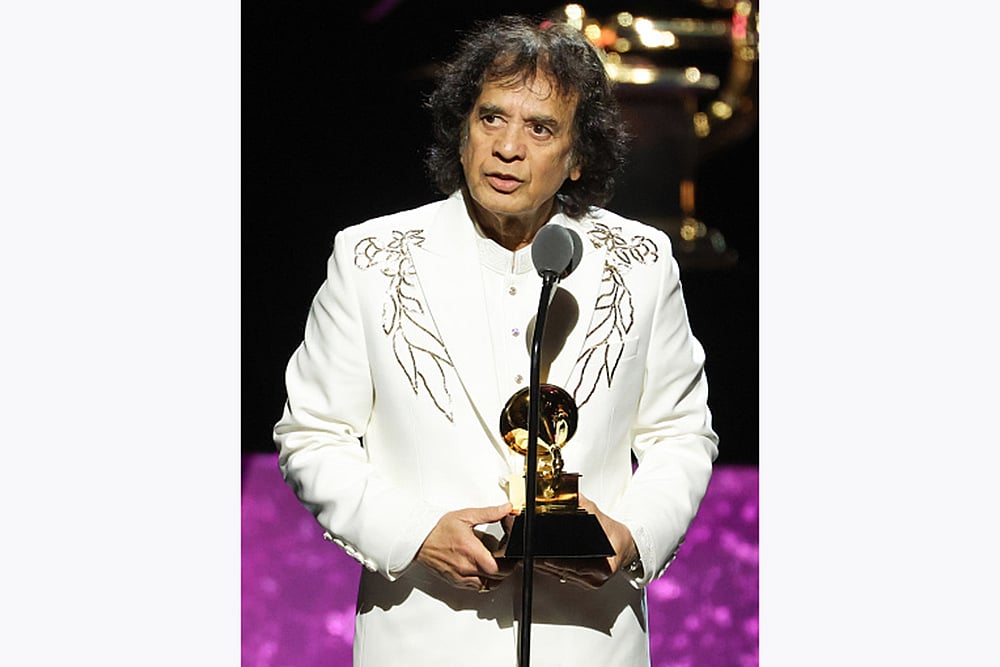 Indian tabla player and composer Zakir Hussain photo_2