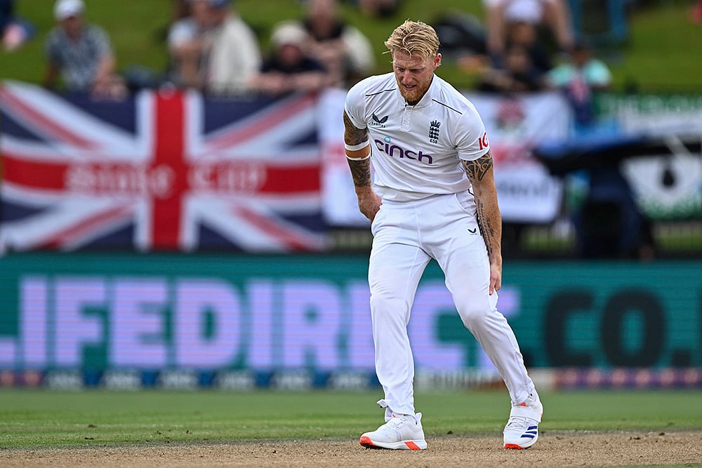 New Zealand Vs England 3rd Test Cricket Day 3 photos from Hamilton: Ben Stokes