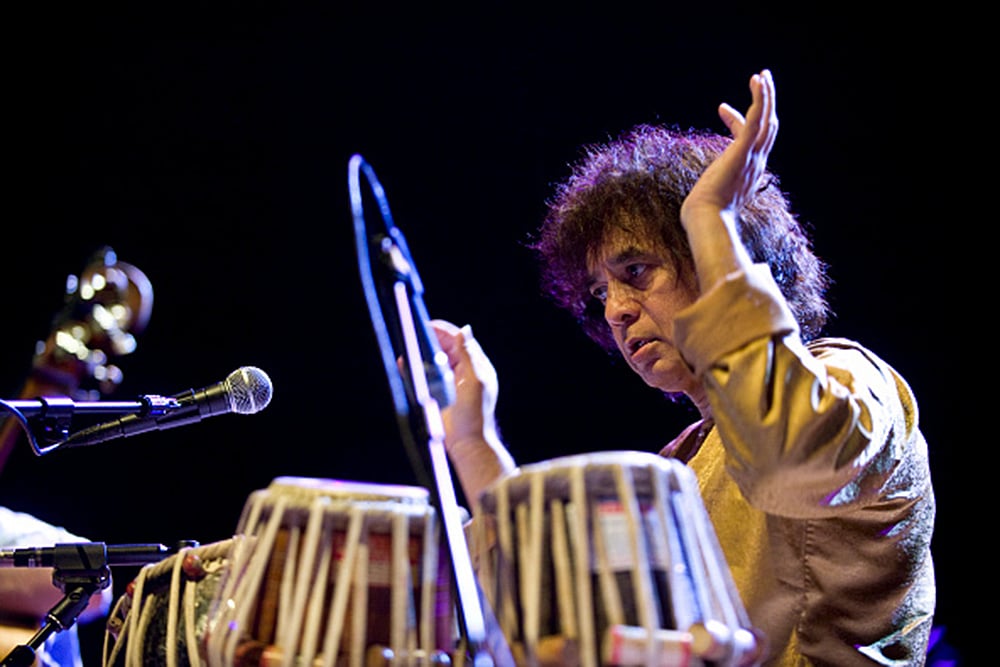 Indian tabla player and composer Zakir Hussain_4