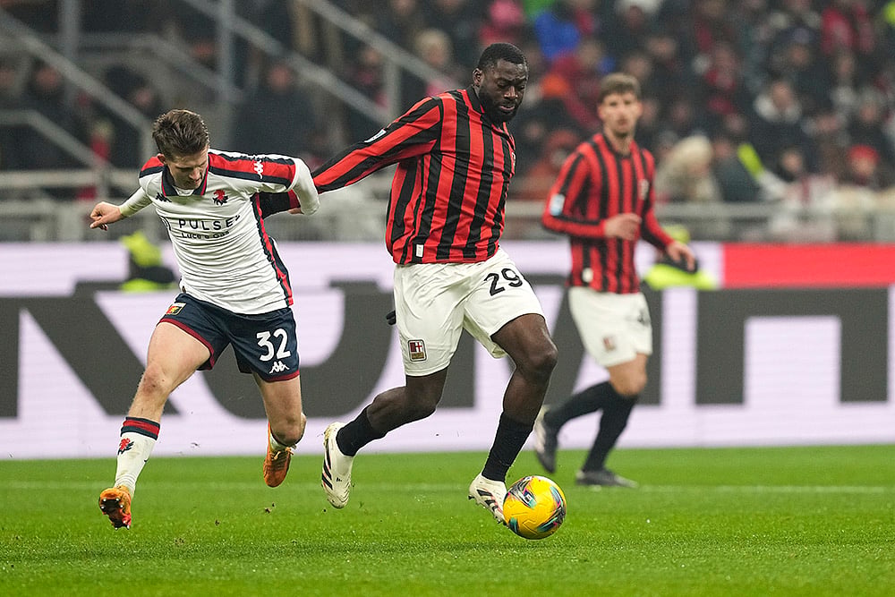 Italy Soccer Serie A football match AC Milan Vs Genoa photo gallery_Morten Frendrup