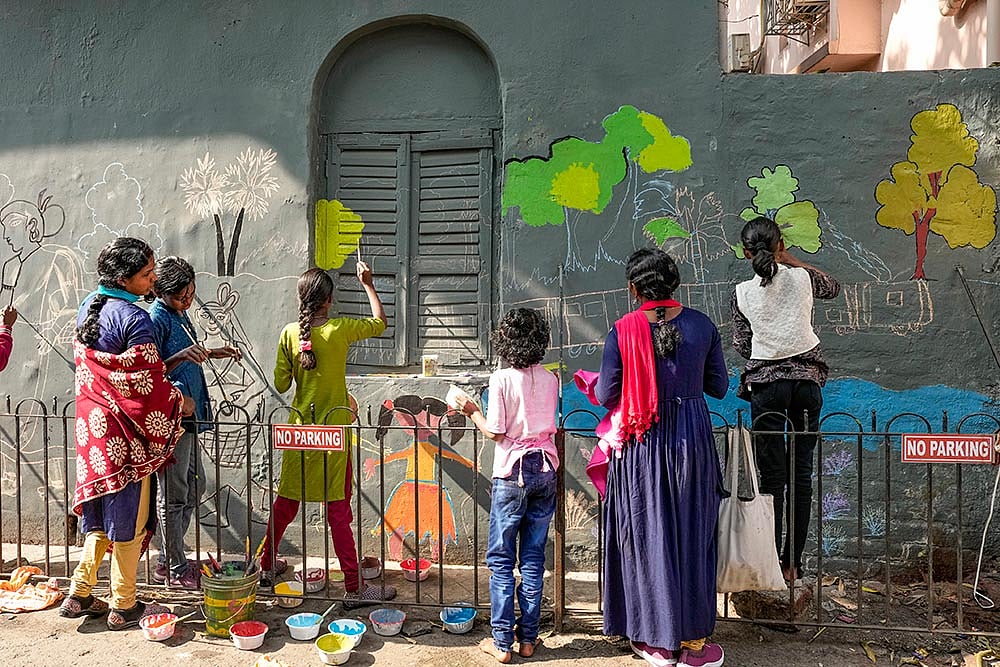 Behala Art Fest 2024 preparations in Kolkata