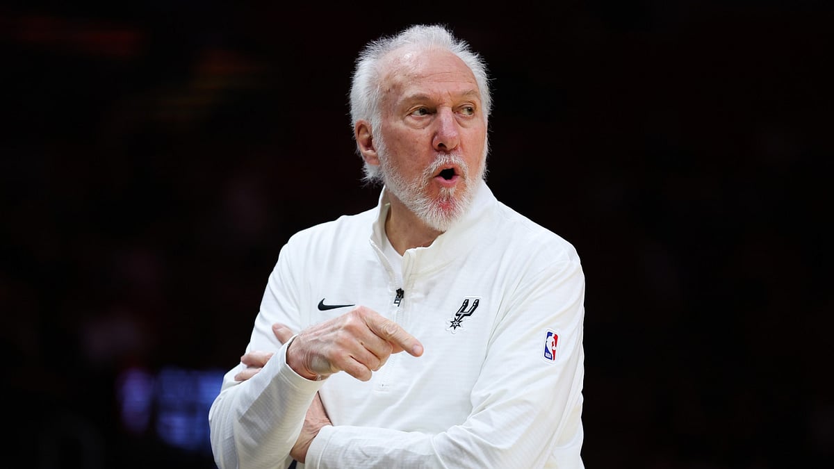 Gregg Popovich suffered a stroke last month.