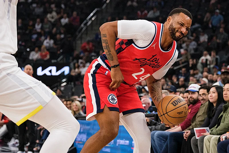 NBA 2024-25 Los Angeles Clippers Vs Utah Jazz basketball game pics: Norman Powell