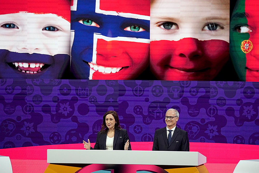 Switzerland Womens Soccer Euro2025 Draw UEFA Women’s Euro 2025 photos: Nadine Kessler