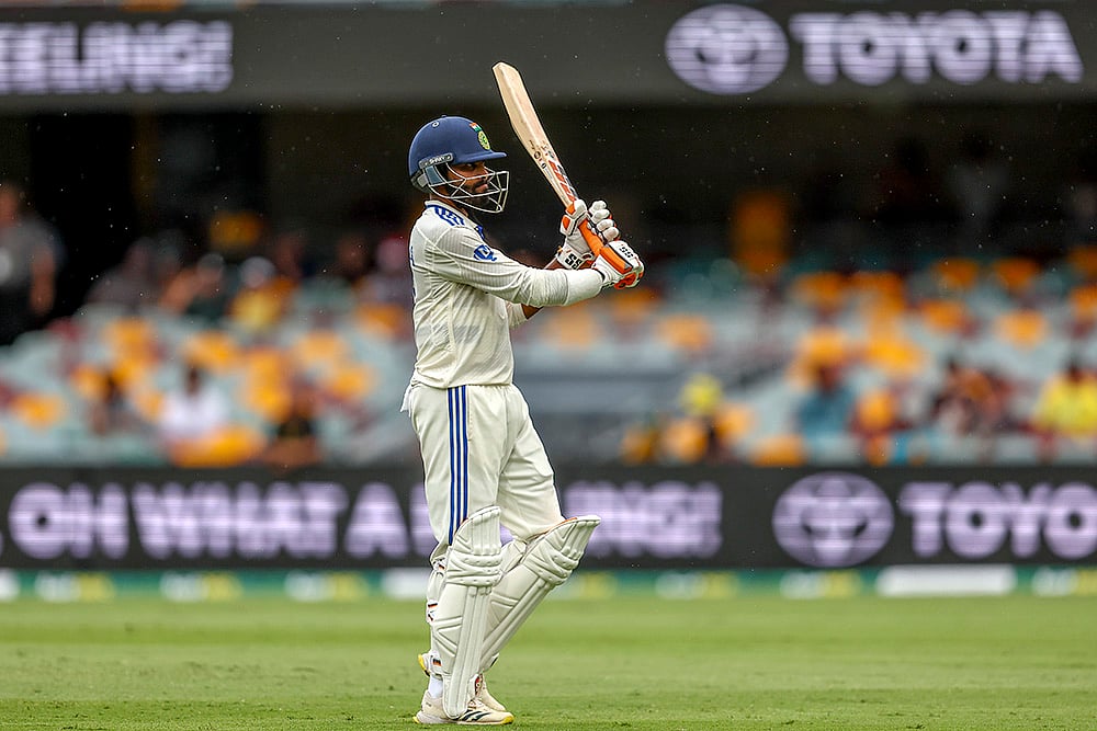Border-Gavaskar cricket series at Gabba in Brisbane IND Vs AUS 3rd Test Day 4 Pics: Ravindra Jadeja