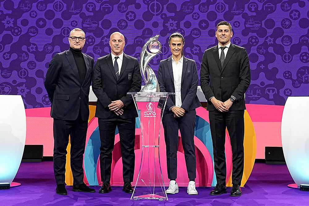 Switzerland Womens Soccer Euro2025 Draw UEFA Women’s Euro 2025 photos: 7