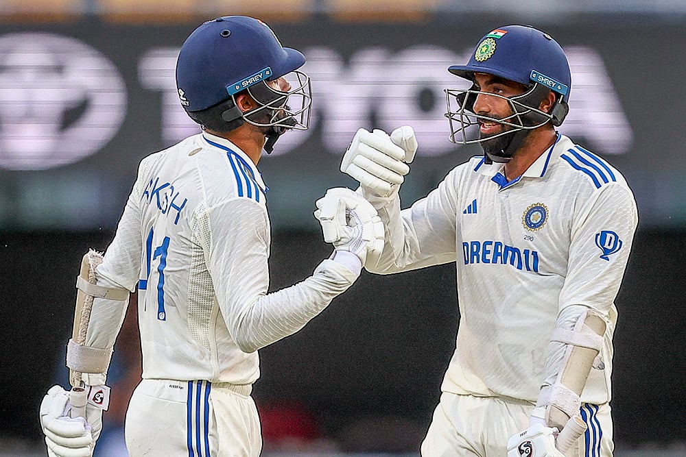 Border-Gavaskar cricket series at Gabba in Brisbane IND Vs AUS 3rd Test Day 4 Pics: Jasprit Bumrah 