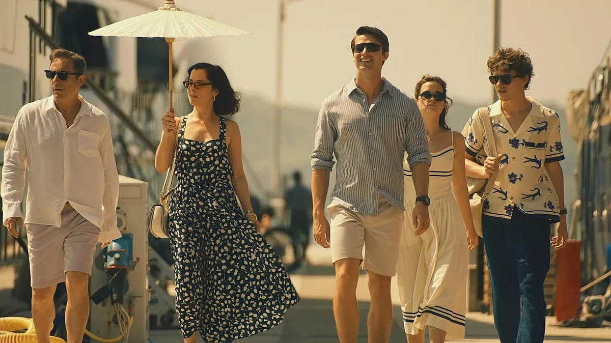 YouTube : A still from The White Lotus 3 teaser