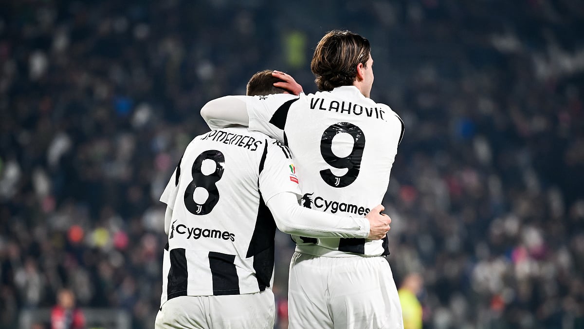Juventus take on Dortmund in a club friendly.