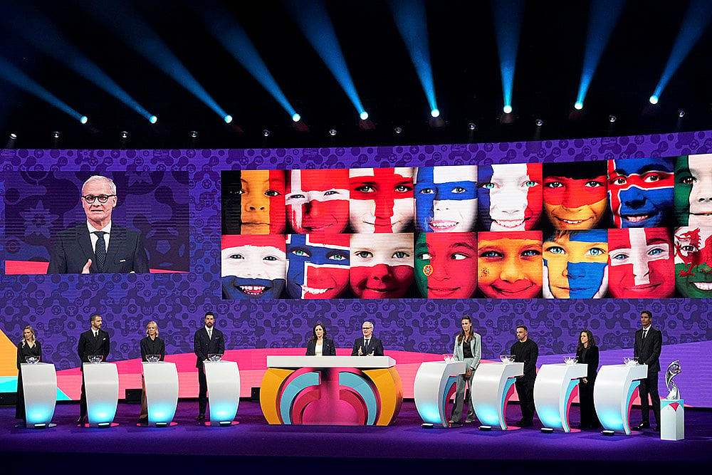 Switzerland Womens Soccer Euro2025 Draw UEFA Women’s Euro 2025 photos: 5