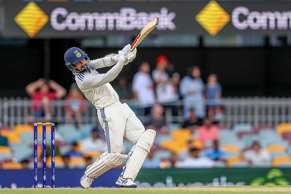 Border-Gavaskar cricket series at Gabba in Brisbane IND Vs AUS 3rd Test Day 4 Pics: Akash Deep