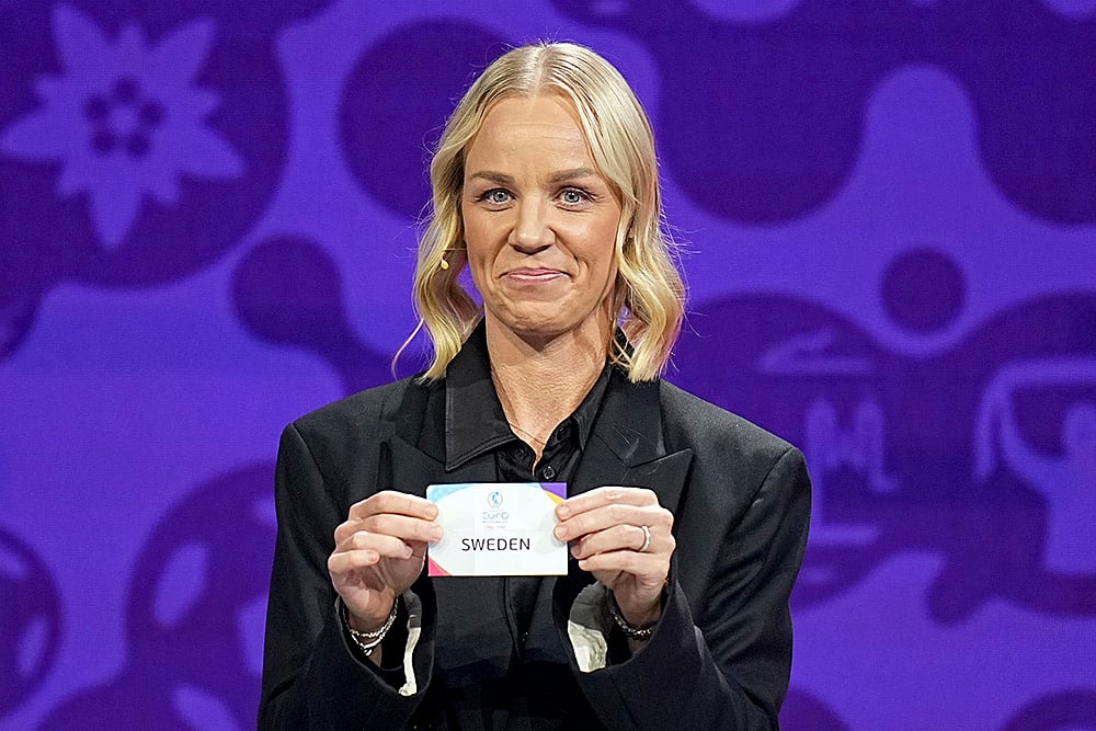 Switzerland Womens Soccer Euro2025 Draw UEFA Women’s Euro 2025 photos: Caroline Seger