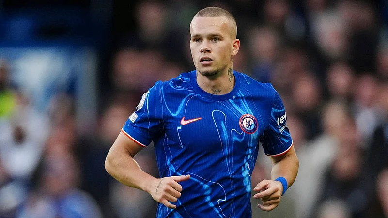Chelsea winger Mykhailo Mudryk.