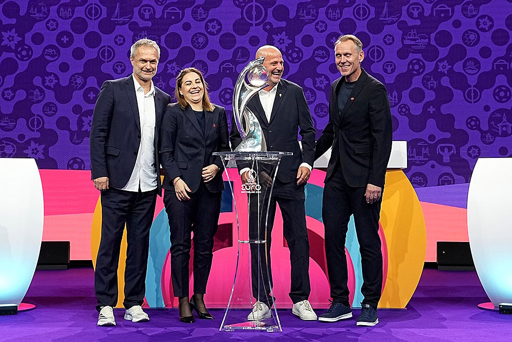Switzerland Womens Soccer Euro2025 Draw UEFA Women’s Euro 2025 photos: 8