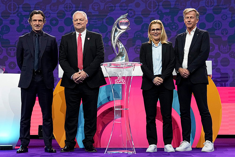 Switzerland Womens Soccer Euro2025 Draw UEFA Women’s Euro 2025 photos: 5