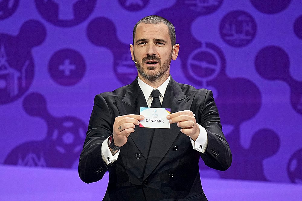 Switzerland Womens Soccer Euro2025 Draw UEFA Women’s Euro 2025 photos: Leonardo Bonucci