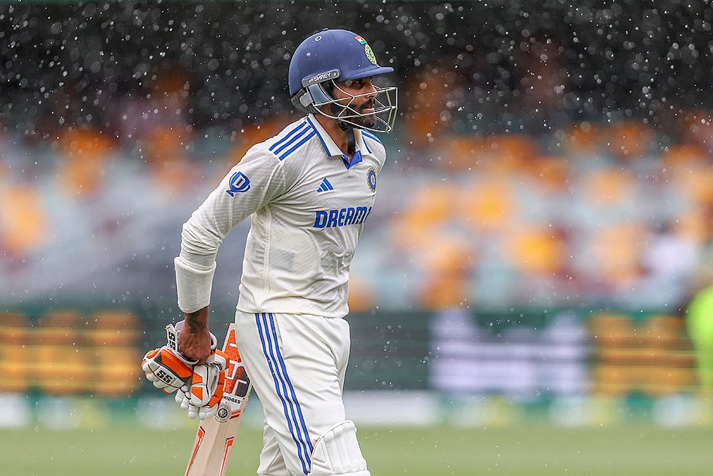 Border-Gavaskar cricket series at Gabba in Brisbane IND Vs AUS 3rd Test Day 4 Pics: Ravindra Jadeja