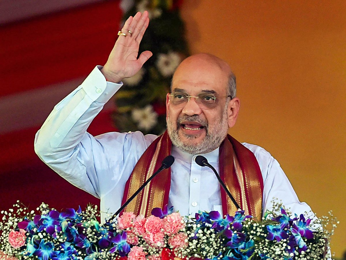 PTI : Union Home Minister Amit Shah 