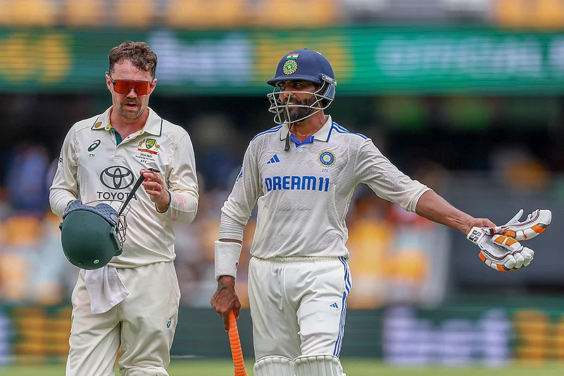 Border-Gavaskar cricket series at Gabba in Brisbane IND Vs AUS 3rd Test Day 4 Pics: Ravindra Jadeja