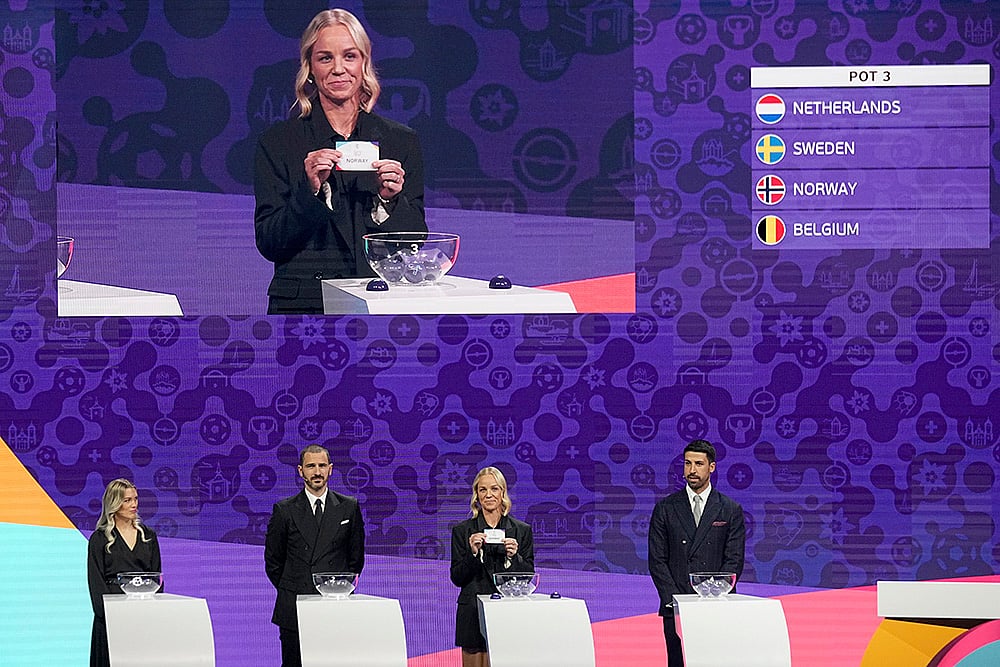 Switzerland Womens Soccer Euro2025 Draw UEFA Women’s Euro 2025 photos: Caroline Seger