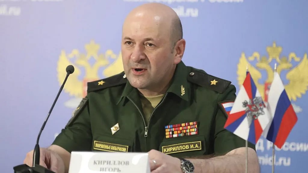 AP : Head of Russia's Nuclear, Biological, and Chemical Defence Forces, Lt. General Igor Kirillov