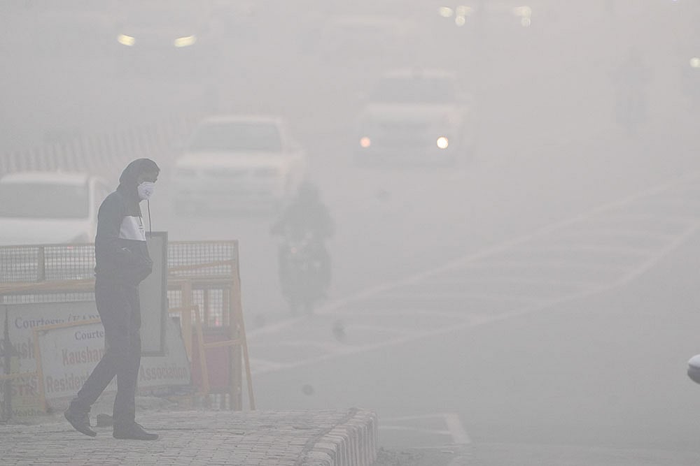 Fog in Delhi