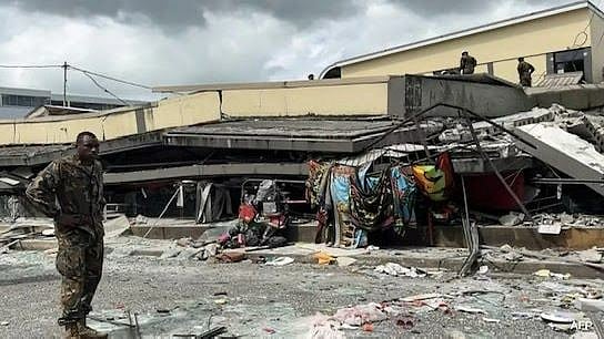 | Photo- AP : Vanuatu Earthquake Update: 23 Killed, Injured More Than 200, Rescue Operation On